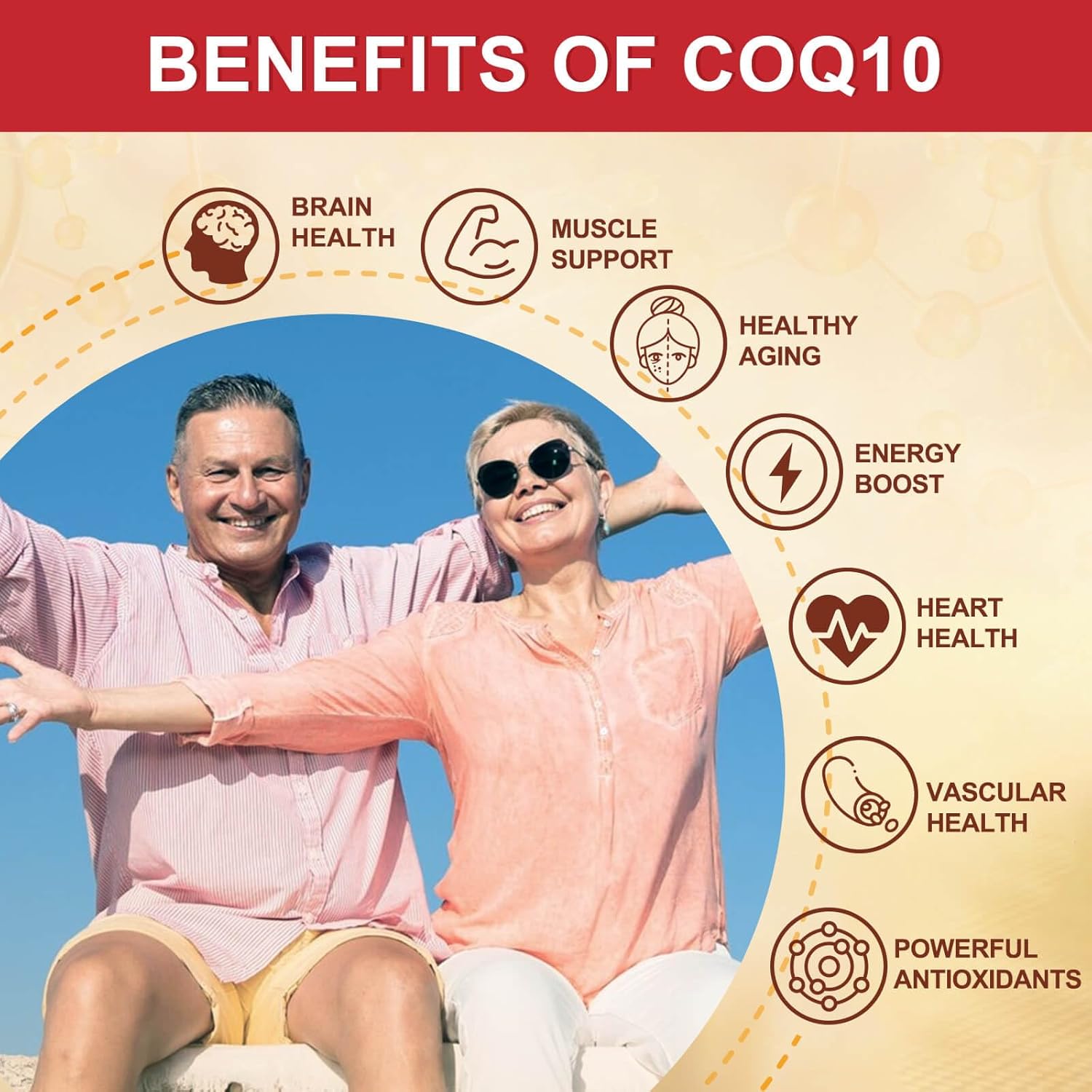 CoQ10 200mg Softgels with Vitamin E & Omega 3-6 -9 & PQQ - High Absorption Coenzyme Q10 with Bioperine | Maximum Antioxidant | Heart Supports & Cellular Energy Production Supplement | 120 Servings - Image 4