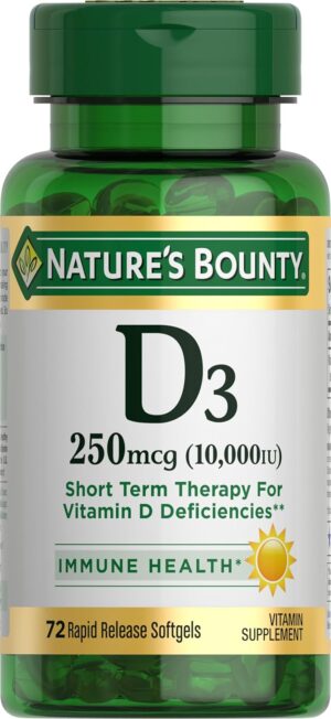 Nature’s Bounty Vitamin D for...