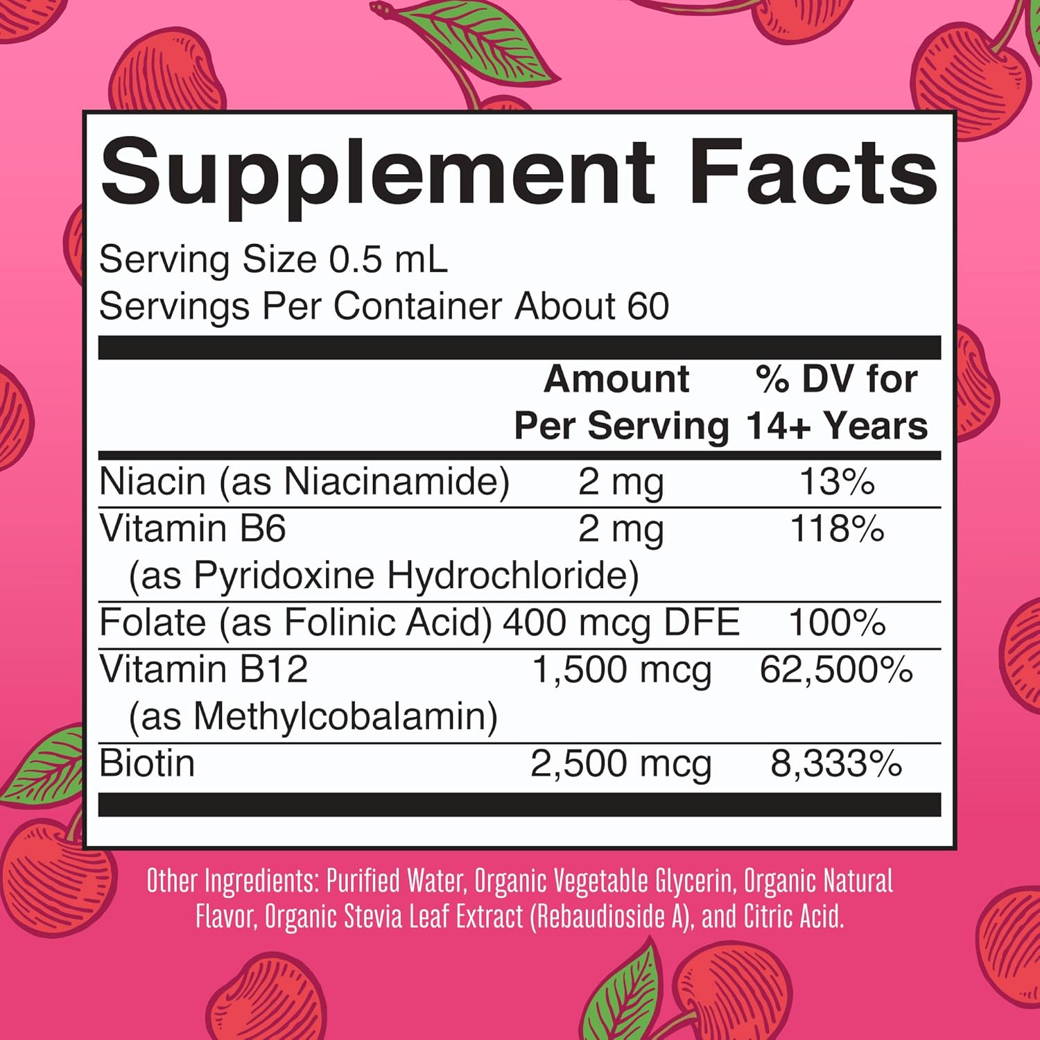 MaryRuth Organics Vitamin B Complex | B Vitamins Complex | Biotin | Vitamin B12 | Niacin | Folate | Metabolic Support Supplement | Vegan | USDA Organic | Non-GMO | Gluten Free | 2 Month Supply - Image 2