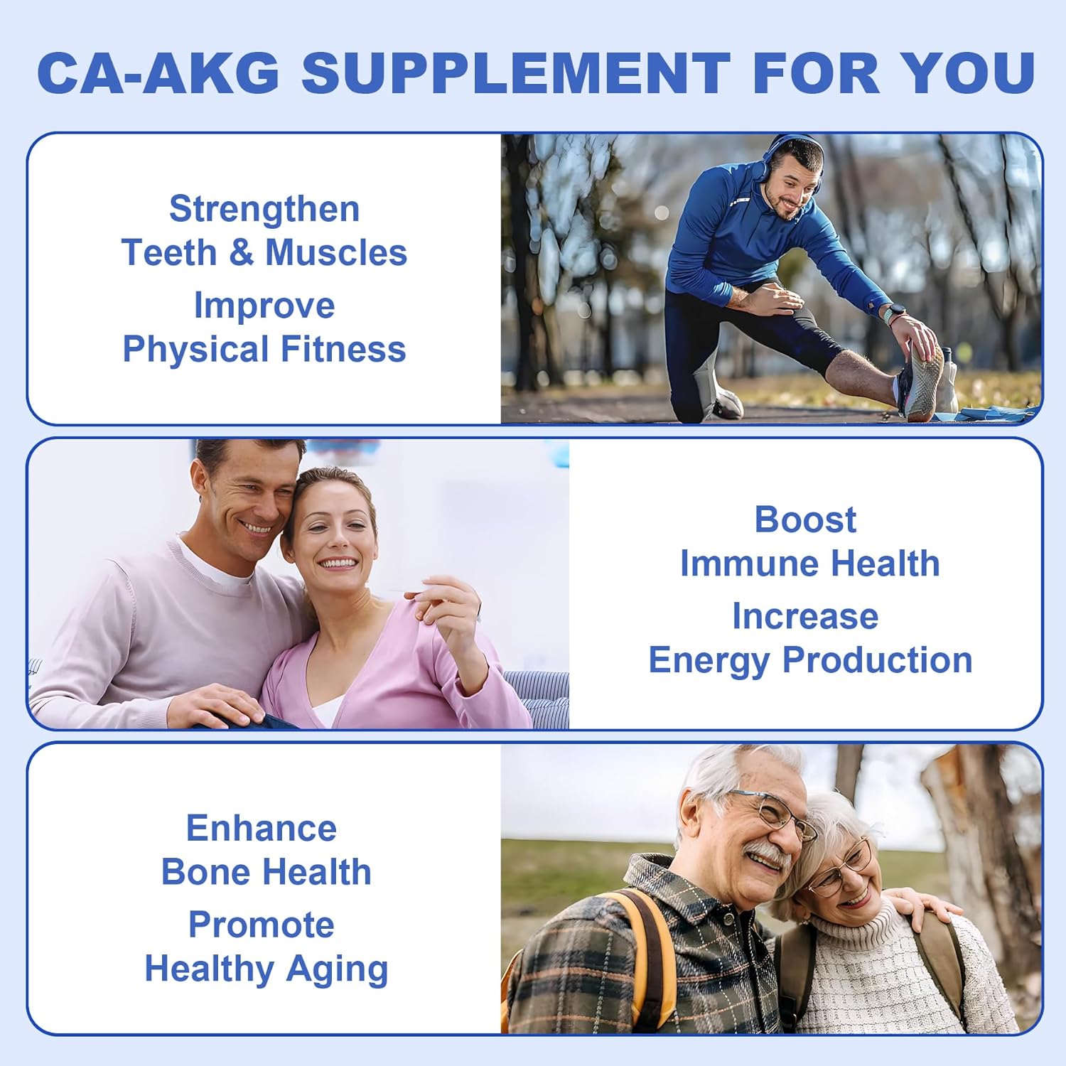 Liposomal Calcium AKG Supplement 1500mg with Vitamin D3 & K2 Softgels for Women & Men│ High Absorption│Calcium Supplements with Magnesium Glycinate, Boron, Probiotics & Vitamin C for Bone - 120 Pills - Image 6