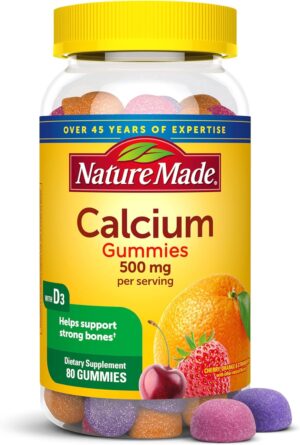 Nature Made Calcium Gummies 500 mg ...