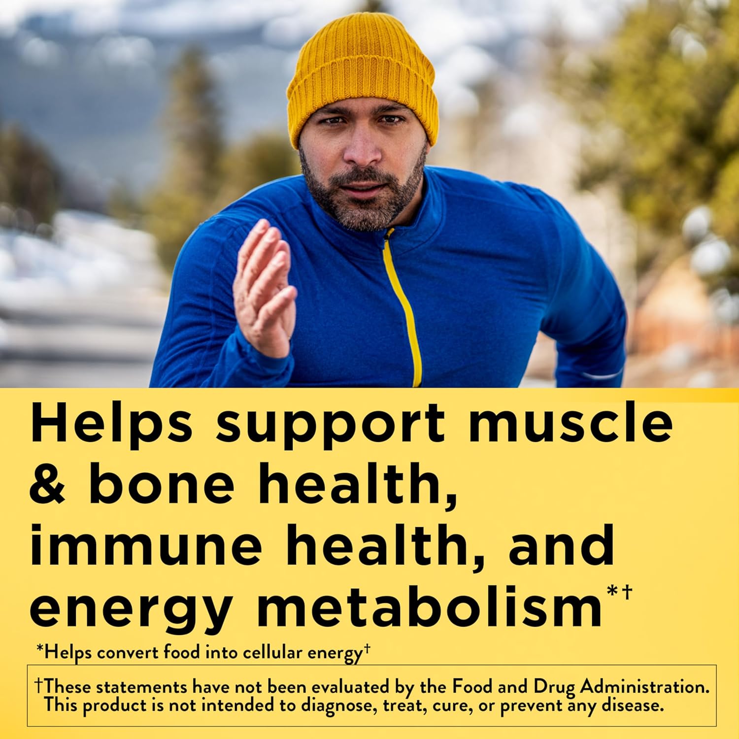 Nature Made Multivitamin for Him, Mens Multivitamins with No Iron, Daily Nutritional Support, Nature Made Multi Mens Vitamins & Minerals, 90 Tablets, 90 Day Supply - Image 2