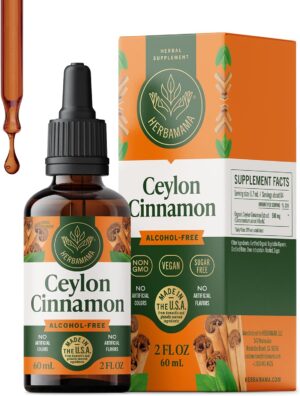 HERBAMAMA Ceylon Cinnamon Supplemen...