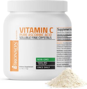Bronson Vitamin C Powder Pure Ascor...