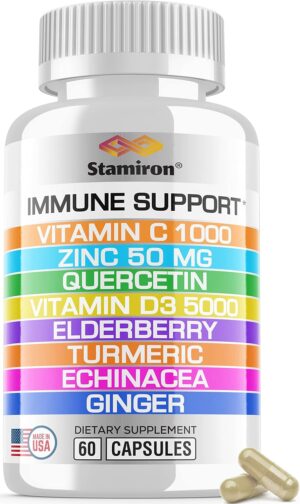 8 in 1 Immune Support with Querceti...