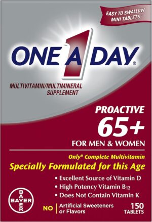 One A Day Proactive 65+, Mens &...