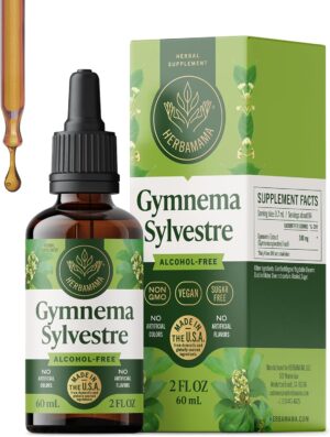 HERBAMAMA Gymnema Sylvestre Drops &...