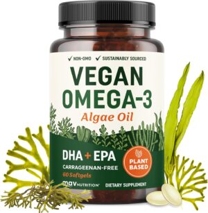 Vegan Omega 3 Algae Oil | Plant Bas...