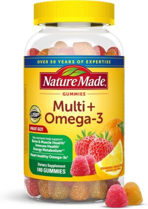 Nature Made Multivitamin + Omega-3,...