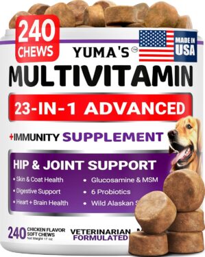 Dog Multivitamin Chewable with Gluc...