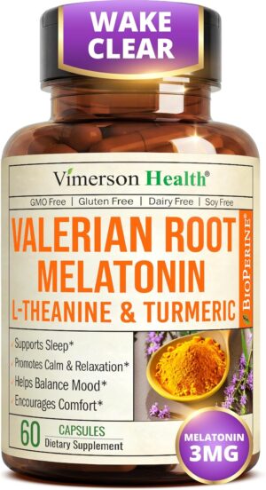 Melatonin 3mg + Valerian Root for S...
