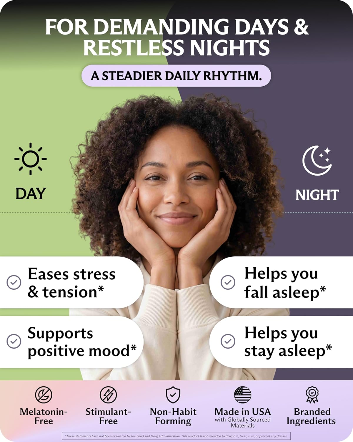 Saffron Supplements Extract for Stress & Mood Support – Affron 28mg, Magnesium Glycinate 1000mg, L-Theanine 200mg – High Absorption, Sleep & Focus Support, Melatonin-Free, 60 Veggie Capsules - Image 3