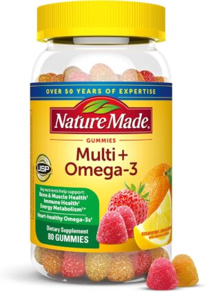 Nature Made Multivitamin + Omega-3,...