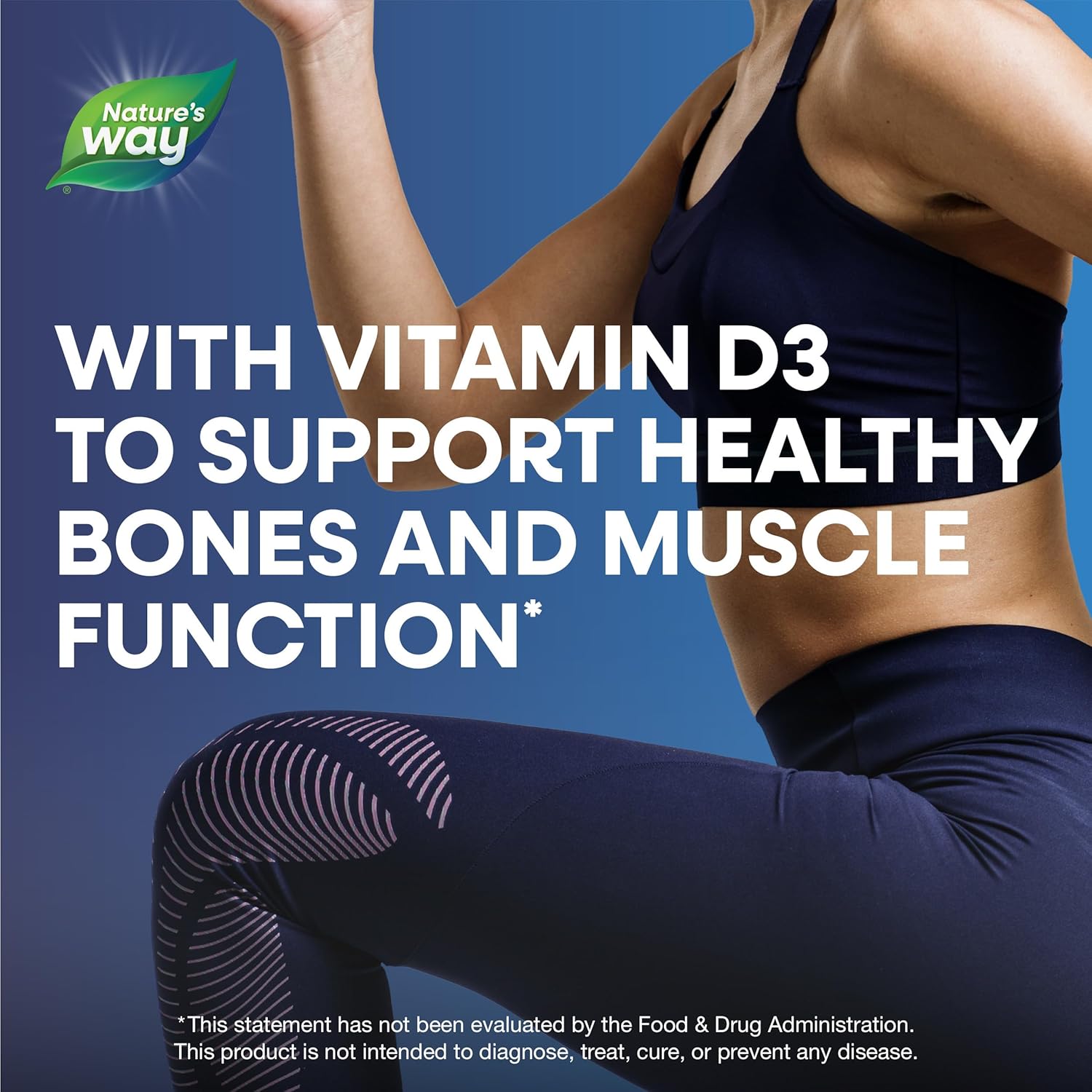 Nature's Way Ultra-Strength Joint Movement Glucosamine Liquid, Glucosamine, Chondroitin, MSM with Vitamin D3 & Hyaluronic Acid, Fast-Absorbing Liquid, Joint Support Supplement*, Berry Flavored, 16 Oz - Image 3