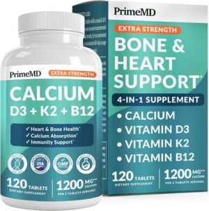 4-in-1 Calcium 1200 mg with Vitamin...