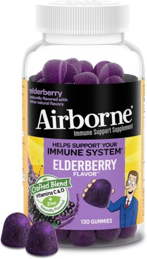 Airborne Elderberry + Zinc & V...