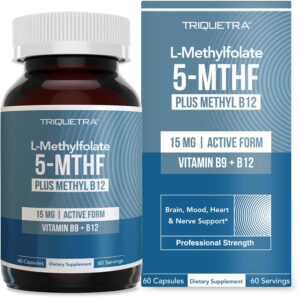 L Methyl Folate 15mg Plus Methyl B1...