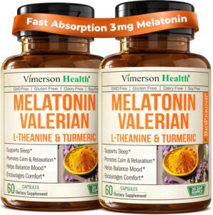 Melatonin 3mg + Valerian Root for S...