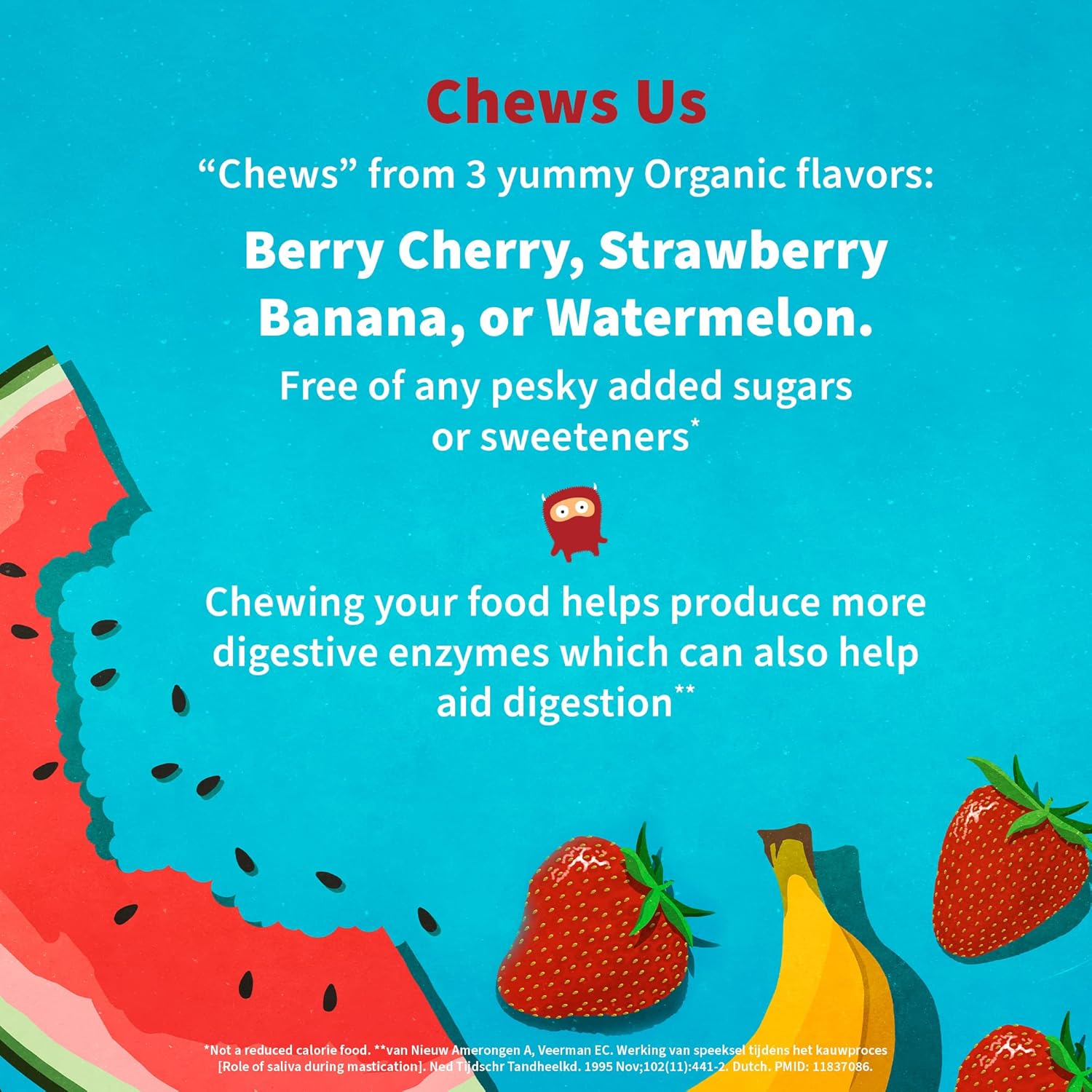 Garden of Life Dr. Formulated Probiotics Organic Kids+ plus Vitamin C & D - Berry Cherry - Gluten, Dairy & Soy Free Immune & Digestive Health Supplement, No Added Sugar, 30 Chewables (Shelf Stable) - Image 7