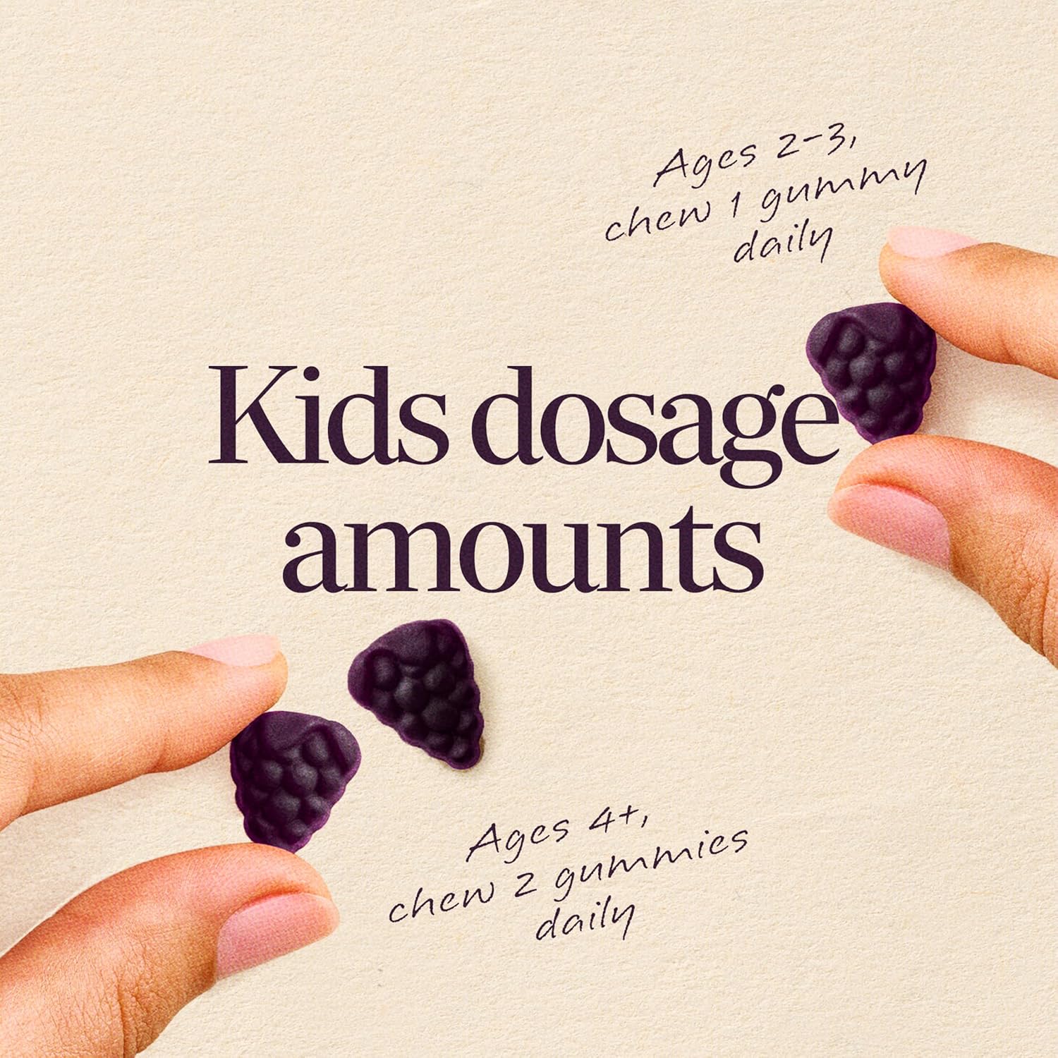 Nature's Way Sambucus Kids Elderberry Immune Gummies with Black Elderberry Extract, Daily Immune Support Gummy with Vitamin C and Zinc for Children Ages 2+*, 60 Gummies - Image 5