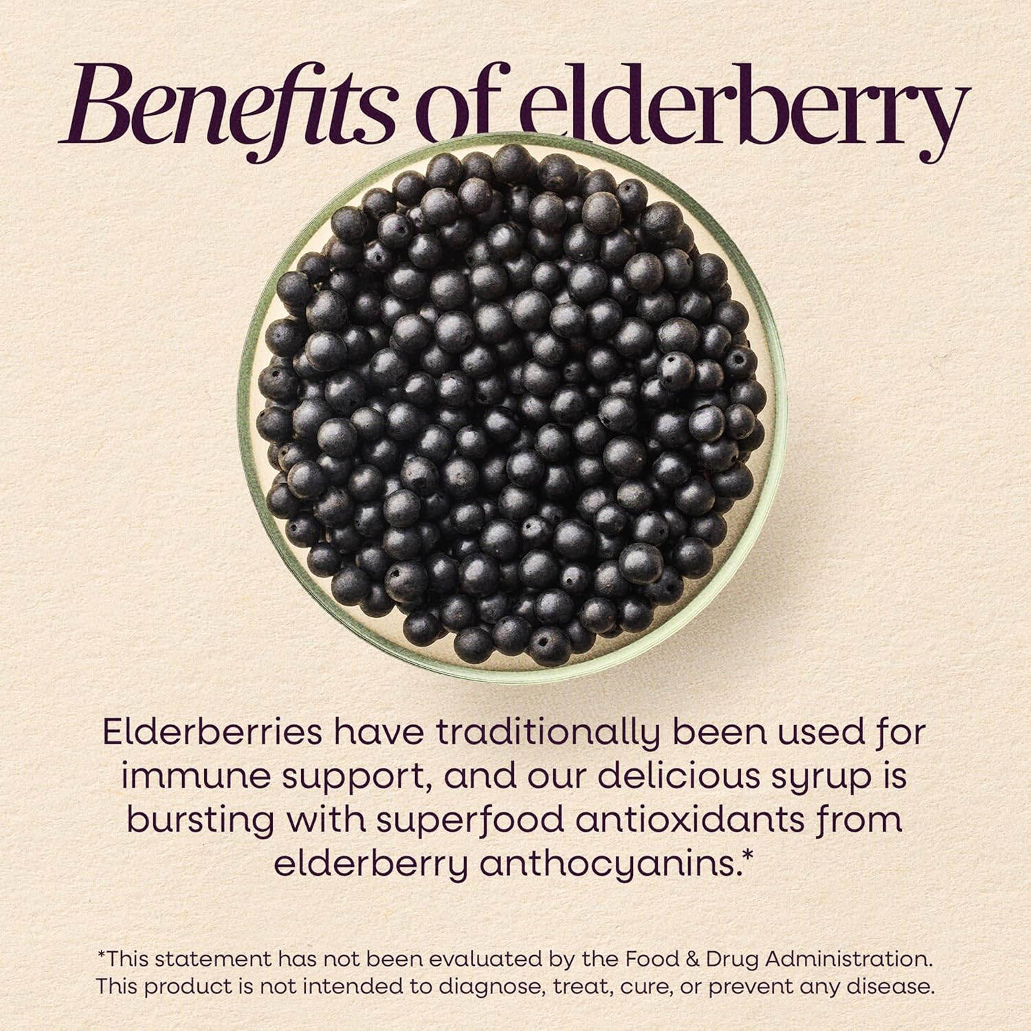 Nature’s Way Sambucus Elderberry Traditional Immune Syrup, Highly Concentrated Black Elderberry Extract, Traditional Immune Support*, Delicious Berry Flavored, 8 Fl Oz (Packaging May Vary) - Image 5