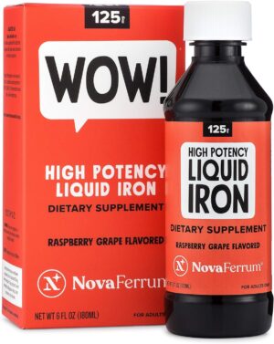 NovaFerrum Wow, 125 High Potency Li...