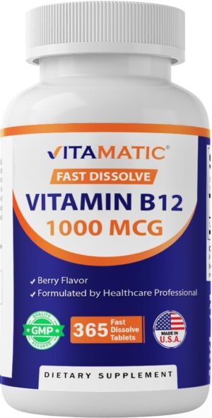 Vitamatic Vitamin B12 1000 mcg Fast...