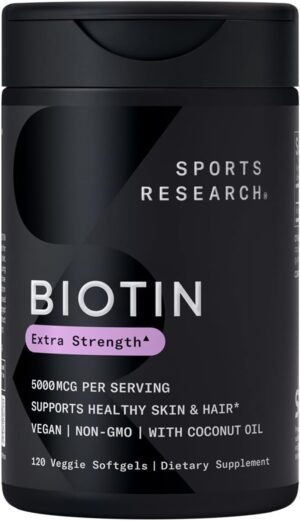 Sports Research® Biotin 5,000mcg w...