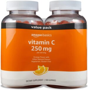 Amazon Basics Vitamin C 250 mg Gumm...