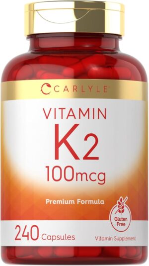 Carlyle Vitamin K2 Supplement 100 m...