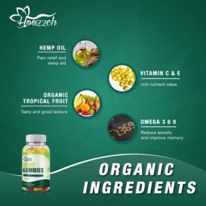 Premium Hemp Gummies High Potency f...
