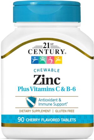 21st Century Zinc Chewable Withc &#...