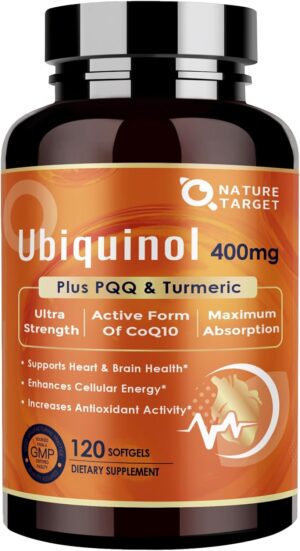 NATURE TARGET Ubiquinol CoQ10 400mg...