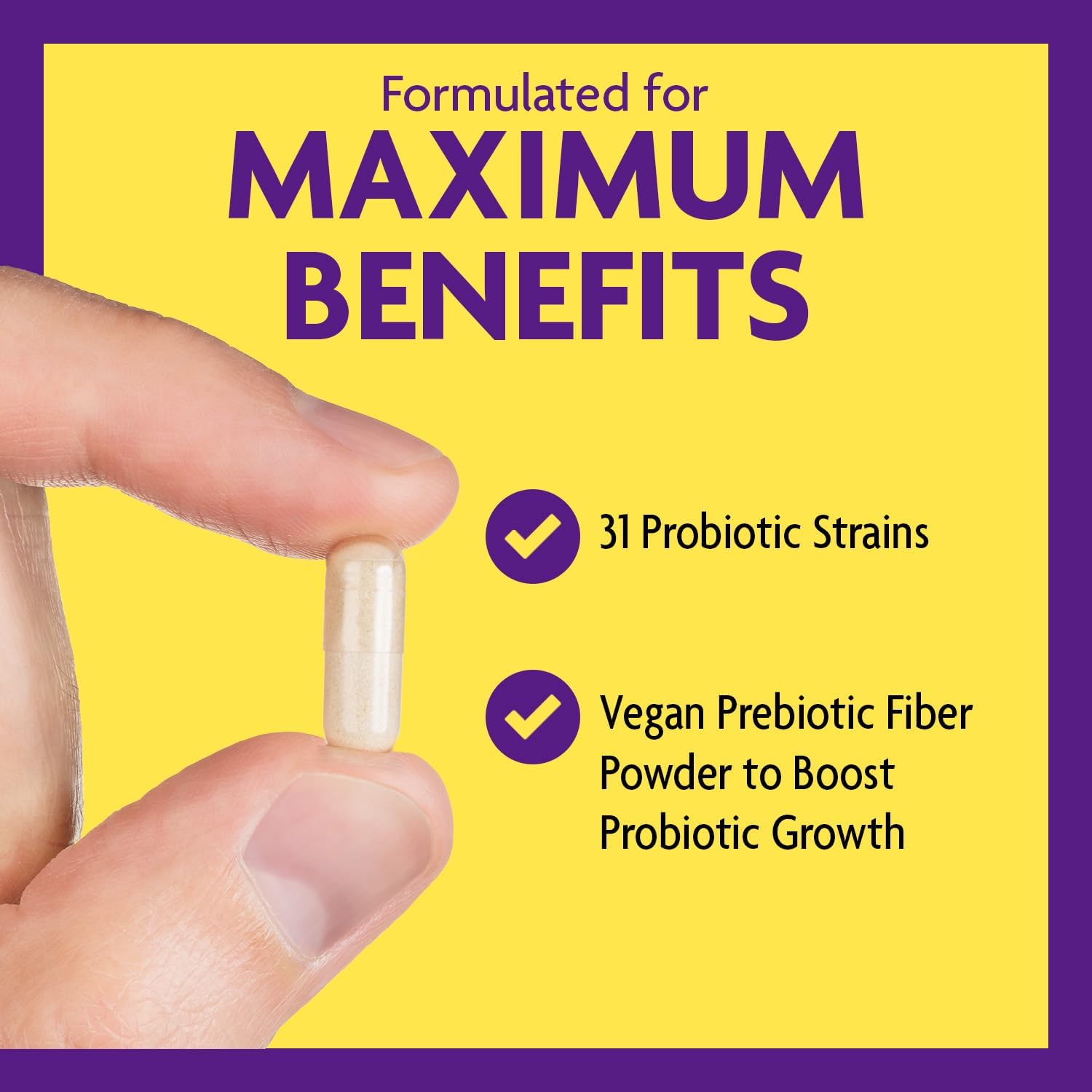 InnovixLabs Multi Strain Probiotics for Women & Men - Probiotic Supplement - 50 Billion CFU - Gut Health, Immune Support, Digestion, Lactobacillus Acidophilus, Prebiotics and Probiotics, 60 Capsules - Image 4