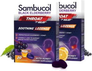 Sambucol Black Elderberry Throat Lo...