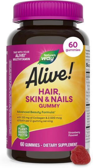 Nature’s Way Alive! Hair, Ski...