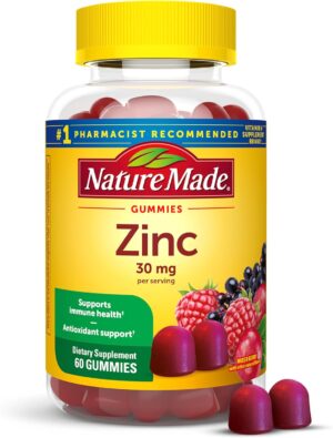 Nature Made Zinc Supplements 30 mg ...