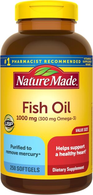 Nature Made Fish Oil Omega 3 Supple...