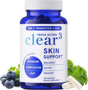 Clear Skin Supplement with Zinc, DI...