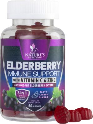 Elderberry Immune Support Gummies &...