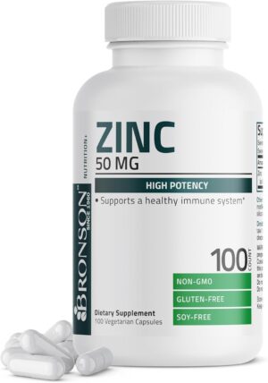 Bronson Zinc 50mg Complex High Pote...