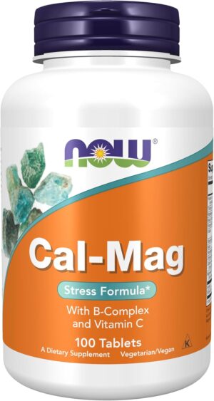 NOW Supplements, Cal-Mag Stress For...