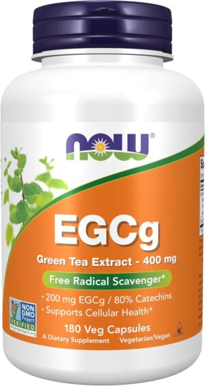 NOW Foods Supplements, EGCg Green T...