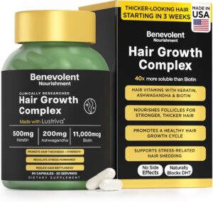 Benevolent Lustriva Hair Growth Sup...