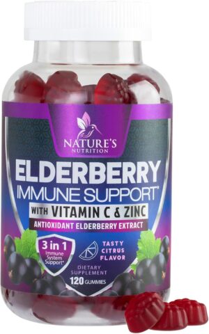 Elderberry Immune Support Gummies &...