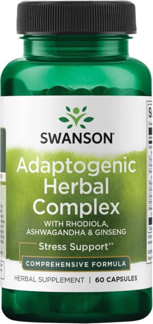 Swanson Rhodiola Ashwagandha Ginsen...
