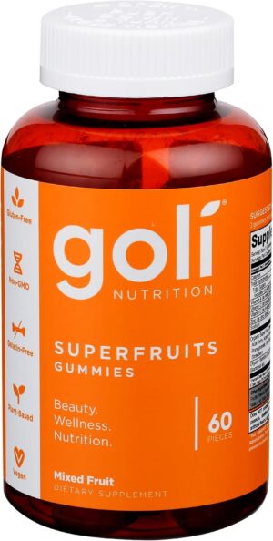 Goli Nutrition, Gummies Superfruits...