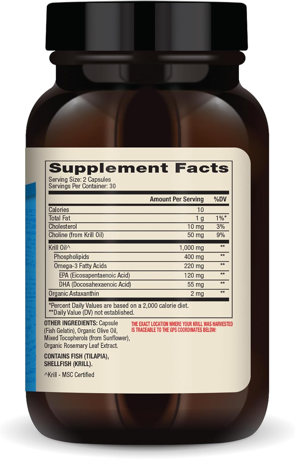 Dr. Mercola Antarctic Krill Oil - 1,000 mg - Omega-3 Supplement with EPA & DHA - Supports Brain, Heart, Joint & Immune Health - GMO-Free, Gluten-Free & Soy-Free - 60 Capsules (30 Servings) - Image 2