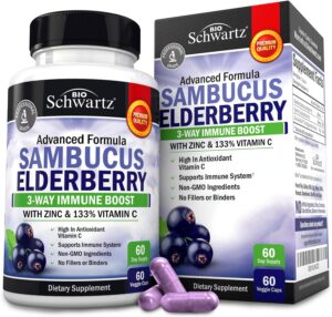 Elderberry Capsules with Zinc and V...