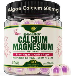Plant Based Calcium Gummies 600mg w...